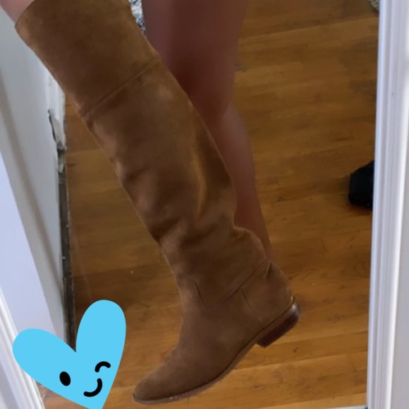 Michael Kors suede riding boots - Picture 4 of 4